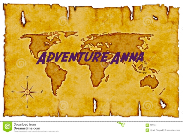Adventure Anna world map.